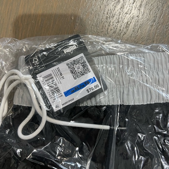 Puma Jaws Woven Shorts Mens Black Casual Athletic Bottoms MULTIPLE SIZES - Picture 6 of 10